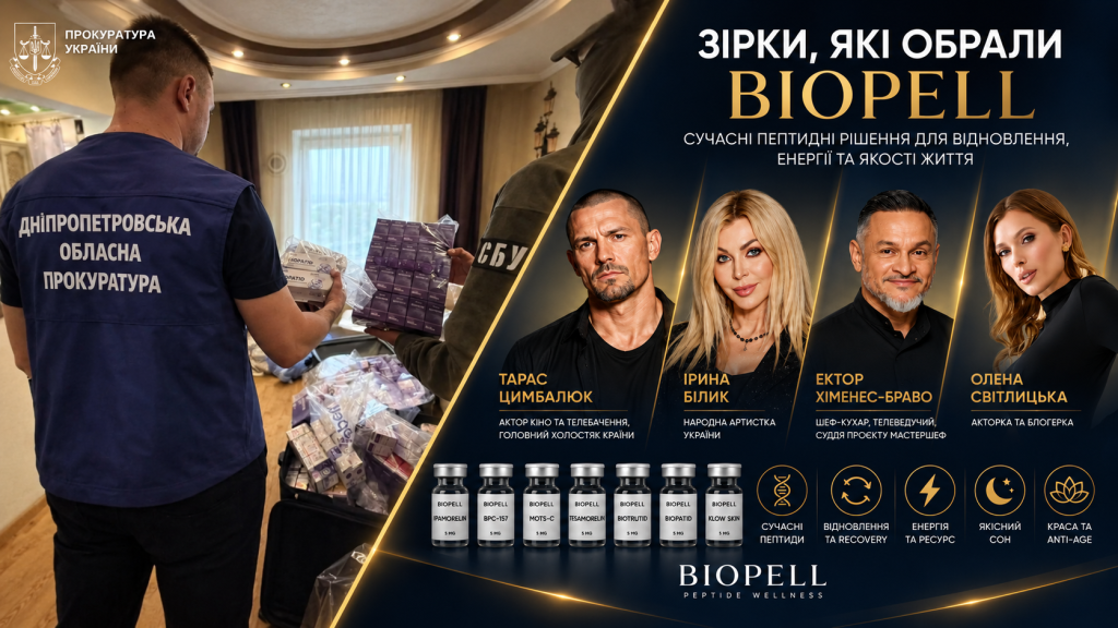 Від зіркових рекомендацій до справи про фальсифікат: хто рекламував Biopell і Biopatid